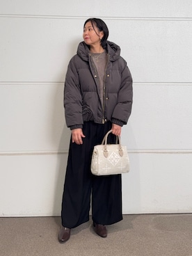 Mikiさん(レディース・163cm)の冬コーディネート