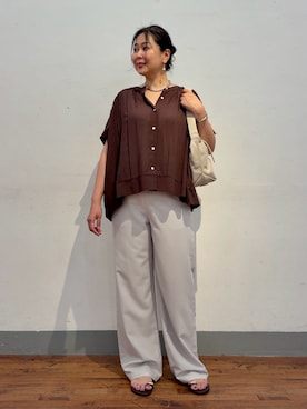 Mikiさん(レディース・163cm)の夏コーディネート