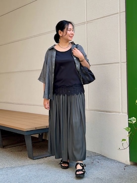 Mikiさん（レディース・163cm）の夏コーディネート