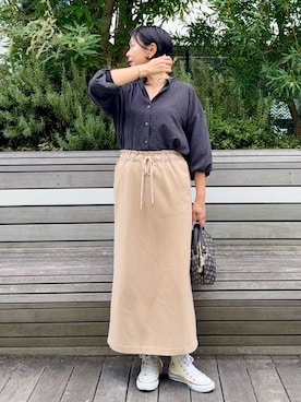 Mikiさん（骨格ウェーブ・レディース・163cm・40代）の秋コーディネート