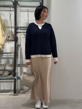 Mikiさん（レディース・163cm）の春コーディネート