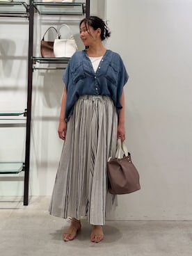 Mikiさん(レディース・163cm)の夏コーディネート