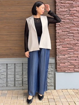 Mikiさん(レディース・163cm)の春コーディネート
