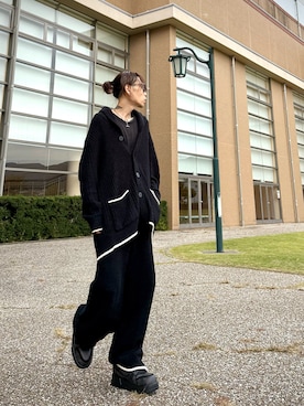 「HERMES（エルメス）のアイテム」を使った、jinnnさん（メンズ・174cm）の秋コーディネート