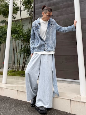 「DIESEL（ディーゼル）のアイテム」を使った、jinnnさん（メンズ・174cm）の秋コーディネート