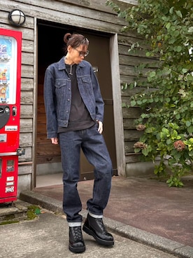 「BEAMS（ビームス）のアイテム」を使った、jinnnさん（メンズ・174cm）の秋コーディネート