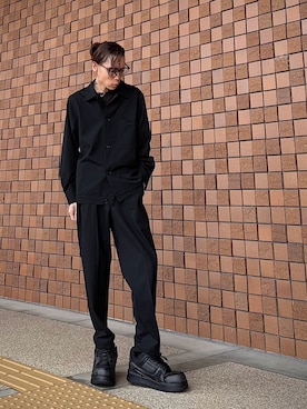 「アイテム（アナログ腕時計）」を使った、jinnnさん（メンズ・174cm）の秋コーディネート