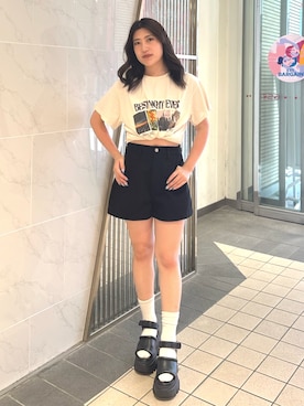 原田玲奈さん（レディース・153cm）の夏コーディネート
