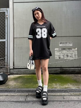 原田玲奈さん（レディース・153cm）の夏コーディネート