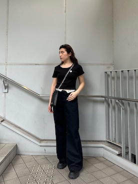 原田玲奈さん（レディース・153cm）の春コーディネート