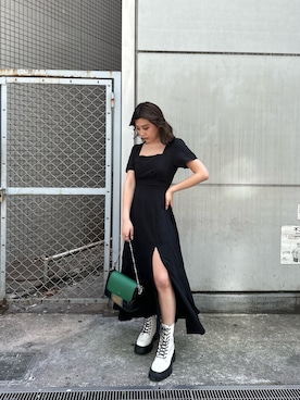 原田玲奈さん(レディース・153cm)の春コーディネート