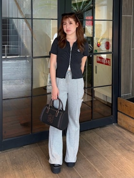 原田玲奈さん(レディース・153cm)の春コーディネート