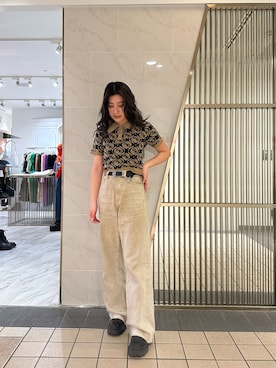 原田玲奈さん(レディース・153cm)の春コーディネート