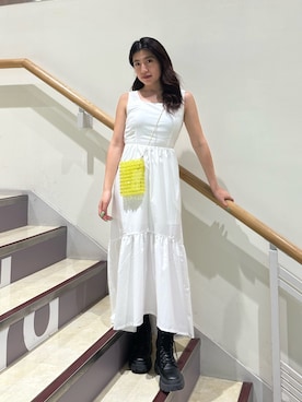 原田玲奈さん（レディース・153cm）の夏コーディネート