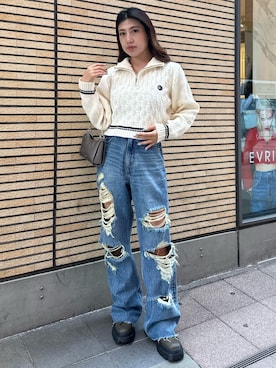 原田玲奈さん（レディース・153cm）の夏コーディネート