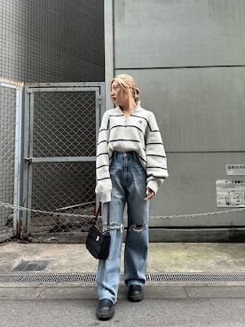 原田玲奈さん（レディース・153cm）の夏コーディネート