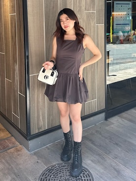 原田玲奈さん（レディース・153cm）の夏コーディネート