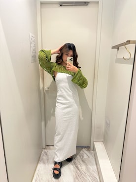 原田玲奈さん(レディース・153cm)の春コーディネート