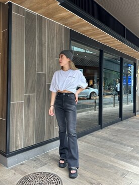 原田玲奈さん（レディース・153cm）の夏コーディネート