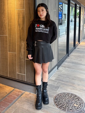 原田玲奈さん（レディース・153cm）の秋コーディネート