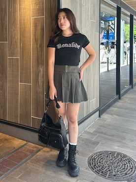 原田玲奈さん（レディース・153cm）の夏コーディネート