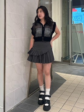 原田玲奈さん（レディース・153cm）の夏コーディネート