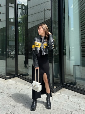 原田玲奈さん（レディース・153cm）の秋コーディネート