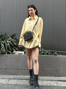 原田玲奈さん（レディース・153cm）の春コーディネート