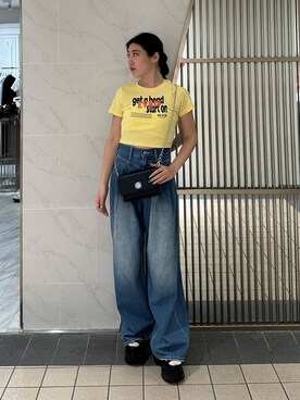 原田玲奈さん（レディース・153cm）の春コーディネート