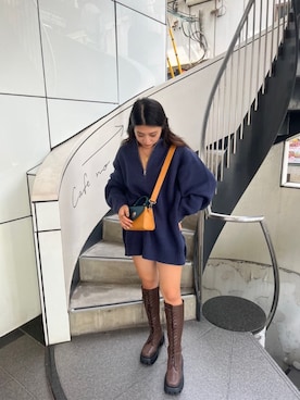 原田玲奈さん（レディース・153cm）の夏コーディネート