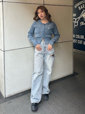 原田玲奈さん（レディース・153cm）の冬コーディネート