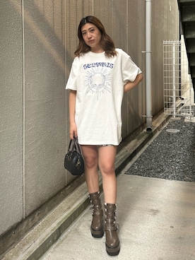 原田玲奈さん（レディース・153cm）の夏コーディネート