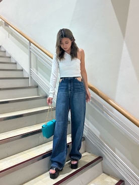 原田玲奈さん（レディース・153cm）の秋コーディネート