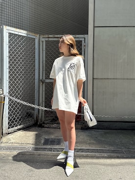 原田玲奈さん（レディース・153cm）の春コーディネート