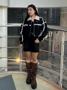 原田玲奈さん（レディース・153cm）の秋コーディネート