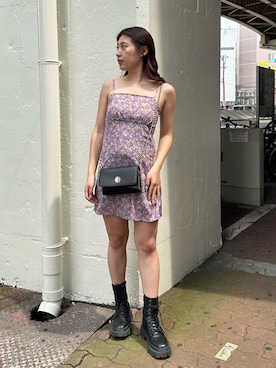 原田玲奈さん（レディース・153cm）の夏コーディネート