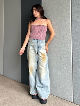 原田玲奈さん（レディース・153cm）の夏コーディネート