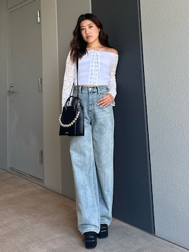 原田玲奈さん（レディース・153cm）の秋コーディネート