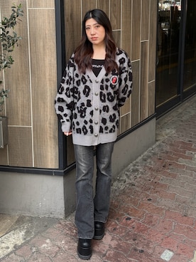 原田玲奈さん（レディース・153cm）の春コーディネート