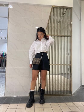 原田玲奈さん（レディース・153cm）の夏コーディネート