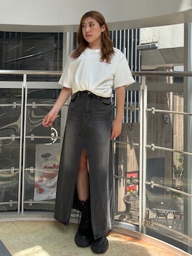 原田玲奈さん（レディース・153cm）の春コーディネート