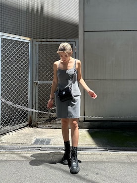 原田玲奈さん（レディース・153cm）の夏コーディネート