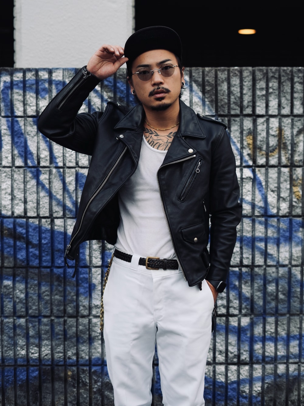 Riku(Schott West店)｜schottのライダースジャケットを使った