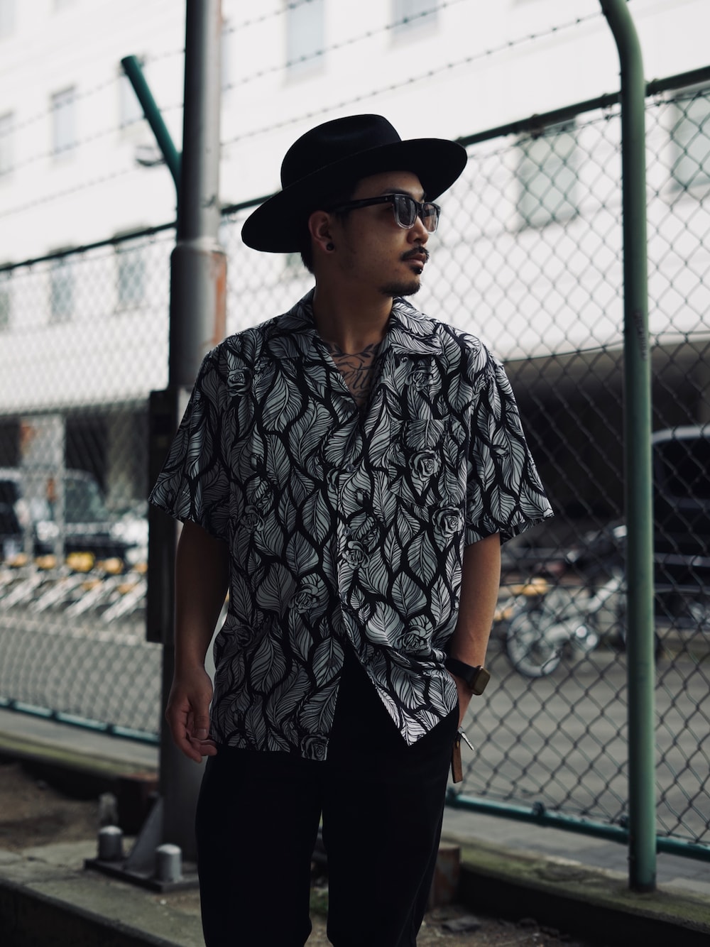 Rikuさんの「Schott/ショット/HAWAIIAN SHIRT "ROSE"/ハワイアンシャツ ローズ（schott）」を使ったコーディネート