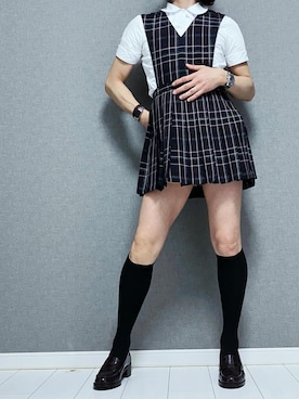 「DAISO（DAISO）のアイテム」を使った、miyabiさん（レディース・168cm）の春コーディネート