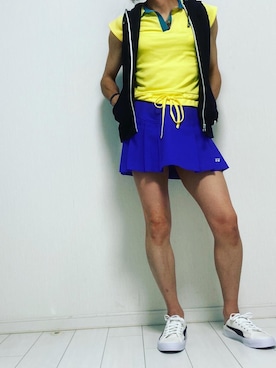 「YONEX」｜miyabiさん（レディース・168cm）の夏コーディネート