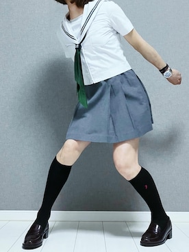 「ハイソックス」｜miyabiさん（レディース・168cm）の春コーディネート