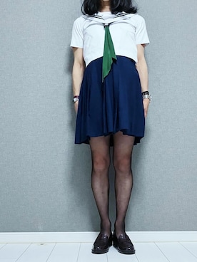 「アイテム（その他トップス）」を使った、miyabiさん（レディース・168cm）の春コーディネート
