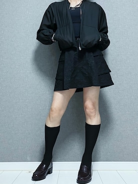 「rokh（ロク）のアイテム」を使った、miyabiさん（レディース・168cm）の夏コーディネート