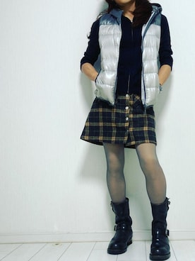 「Coquette（コケット）のアイテム」を使った、miyabiさん（レディース・168cm）の冬コーディネート